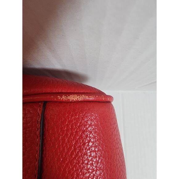 Kate Spade New York Red Leather Bag W/ Handles & Straps - Picture 5 of 10